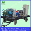 Máquina de limpeza de tubos de alta pressão para motores a diesel